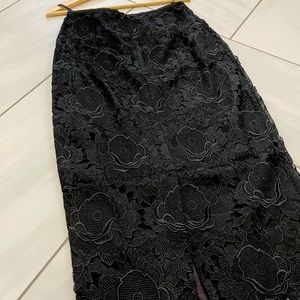Ted Baker “Novaas” lace skirt